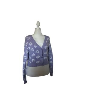 Hollister crop cardigan